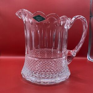 NWT Shannon Crystal Design of Ireland Pitcher
